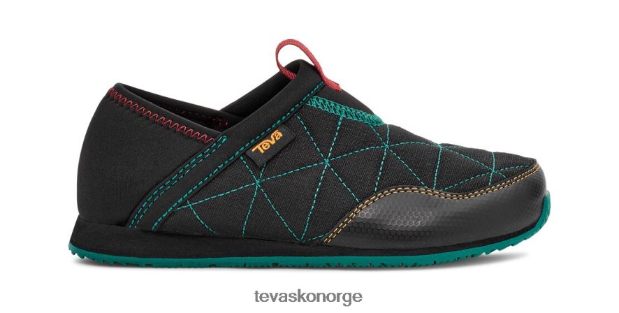 Teva huske 64204H292 fottøy svart-kadmium grønn