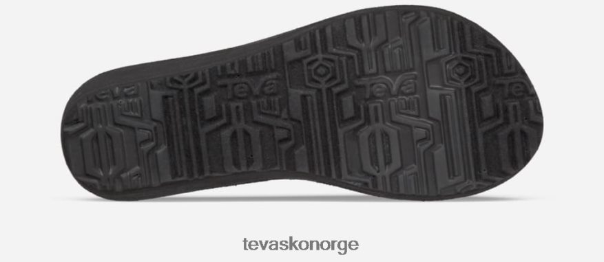 Teva kvinners mush mandalyn wedge ola 2PJ64Z459 agave svart metallic