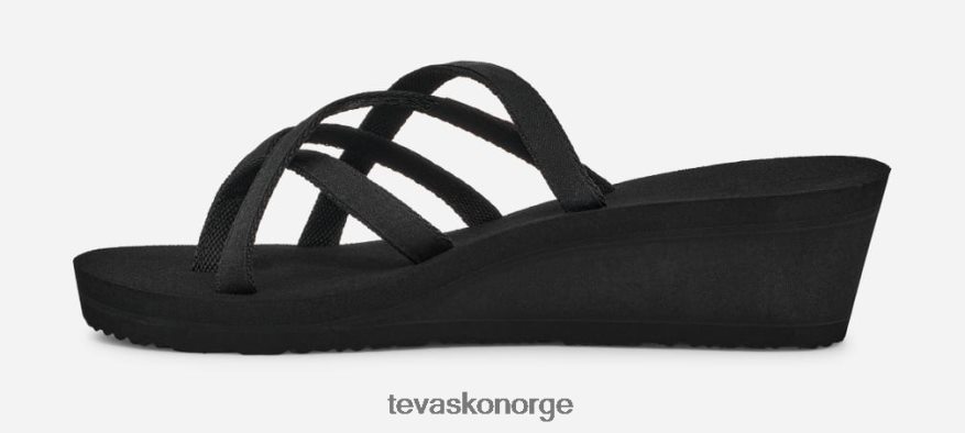 Teva kvinners mush mandalyn wedge ola 2PJ64Z460 svart