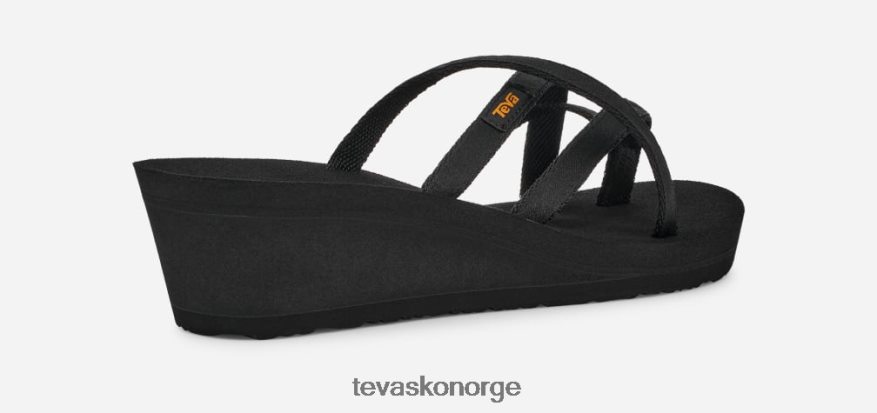 Teva kvinners mush mandalyn wedge ola 2PJ64Z460 svart