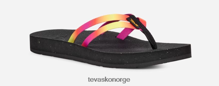Teva kvinners reflip strappy gradiatePJ64Z493 aura rose fiolett
