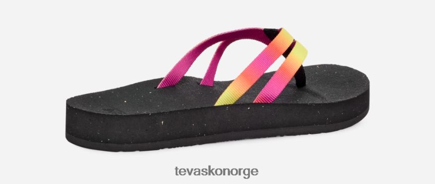 Teva kvinners reflip strappy gradiatePJ64Z493 aura rose fiolett
