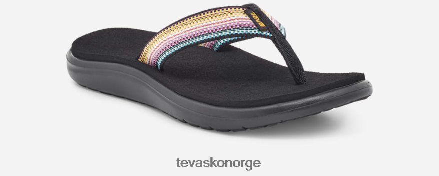 Teva kvinners voya flipPJ64Z454 antigu svart multi