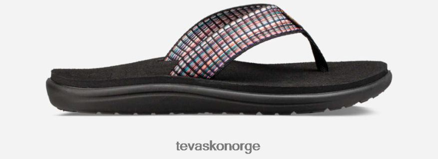 Teva kvinners voya flipPJ64Z455 bar street multi svart