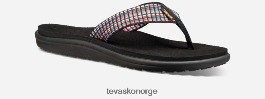 Teva kvinners voya flipPJ64Z455 bar street multi svart