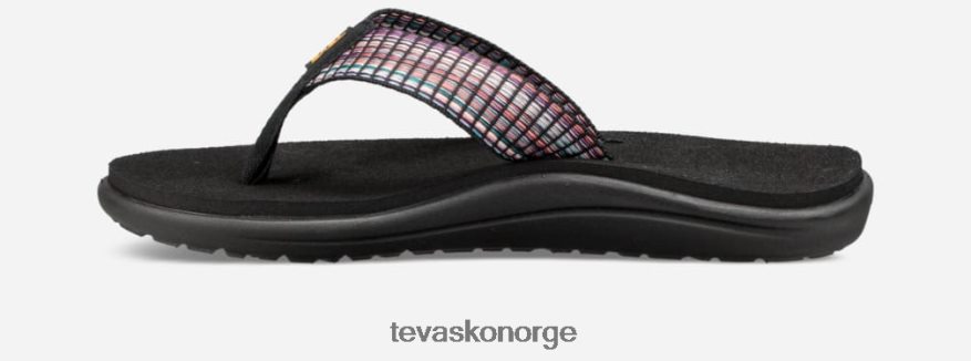 Teva kvinners voya flipPJ64Z455 bar street multi svart