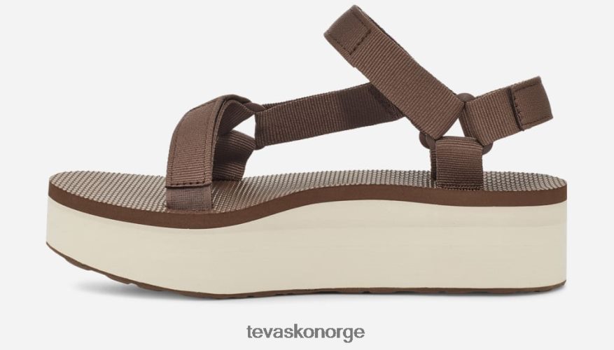 Teva kvinners flatform universellPJ64Z452 brun/bjørk