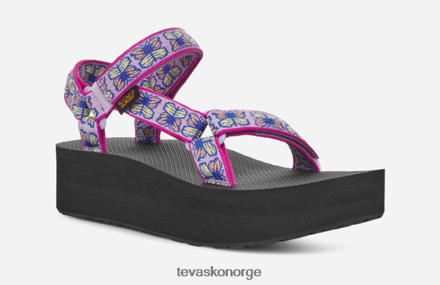 Teva kvinners flatform universellPJ64Z453 sommerfugl syrin