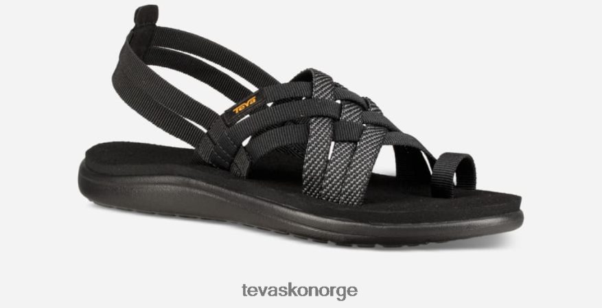 Teva kvinners voya strappyPJ64Z4138 hera svart