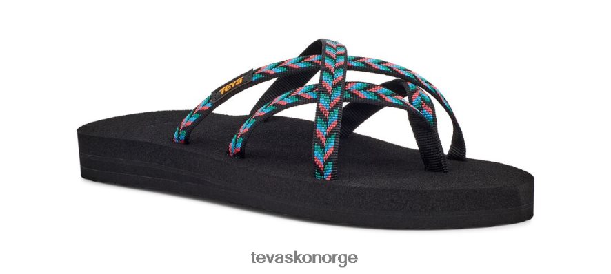 Teva lowahu 64204H108 fottøy retro geometrisk multi