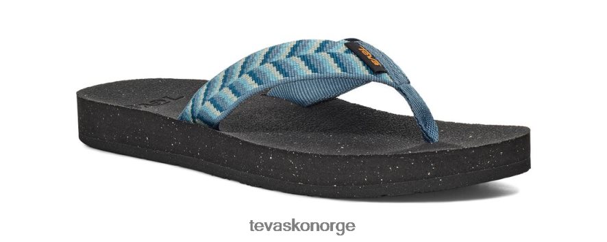Teva relip 64204H163 fottøy retro geometrisk blå