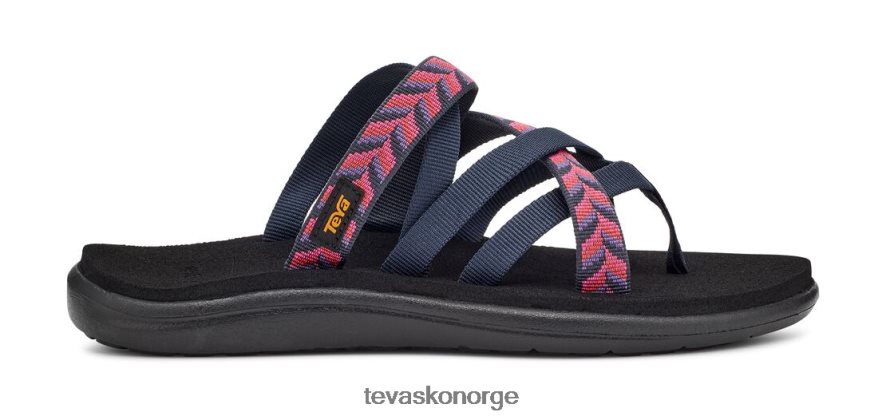 Teva voya zillesa 64204H191 fottøy retro geometrisk marine