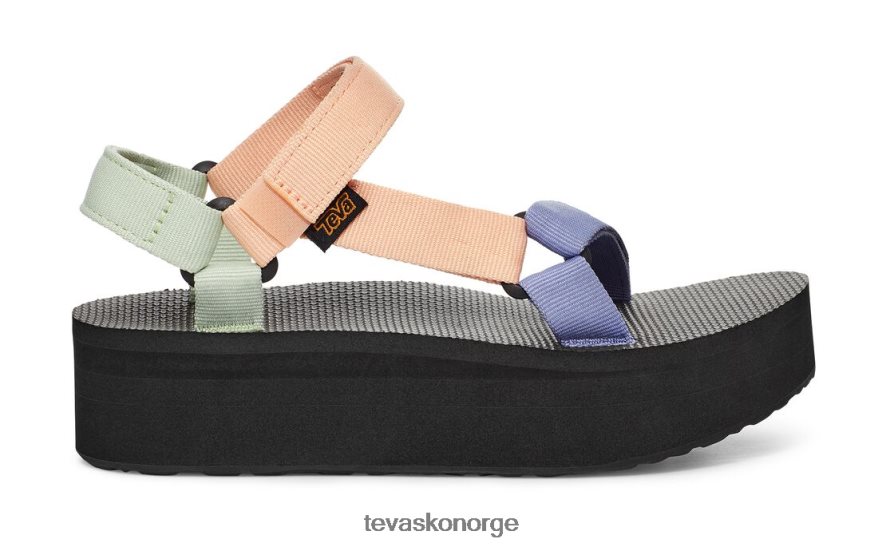 Teva flatform universal 64204H115 fottøy sherbert multi