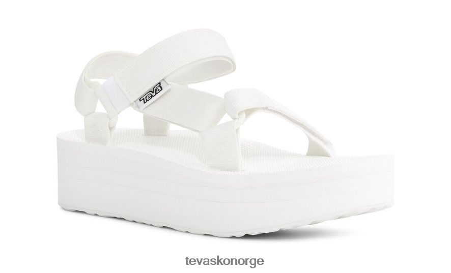 Teva flatform universal 64204H122 fottøy lys hvit