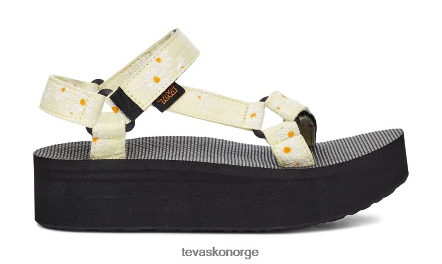 Teva flatform universell gloriosa 64204H171 fottøy gul