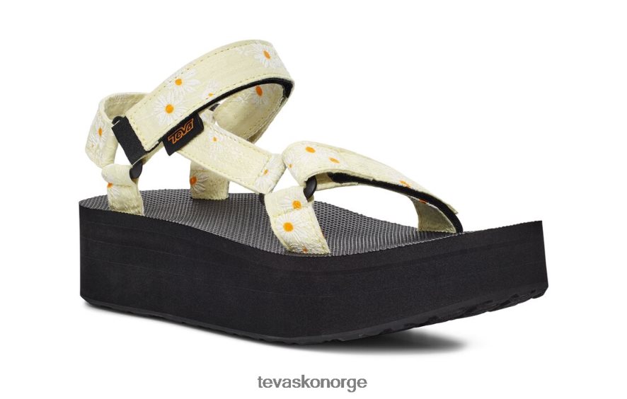 Teva flatform universell gloriosa 64204H171 fottøy gul
