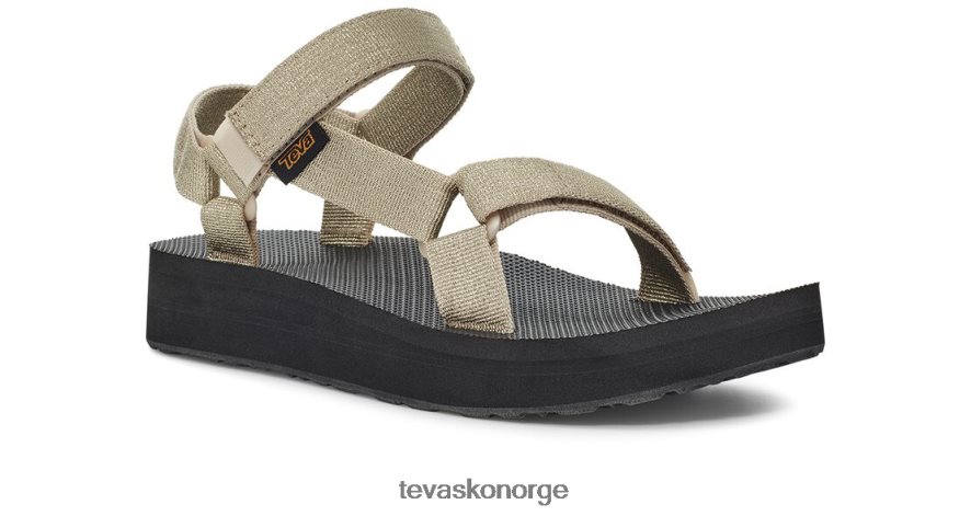 Teva midform universell 64204H399 fottøy metallisk champagne
