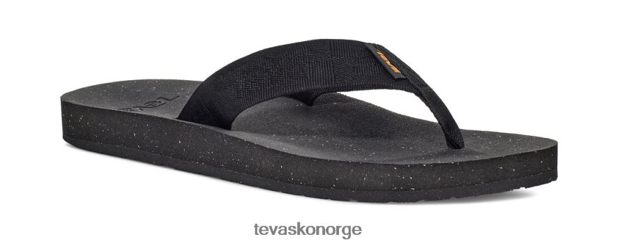 Teva reflip tekstural svart-grå 64204H320 fottøy teva tekstural svart-grå