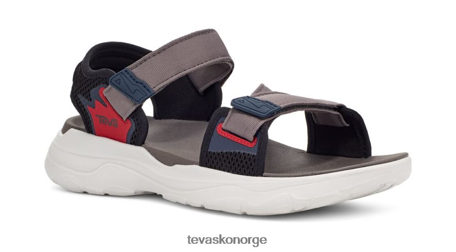 Teva zymic 64204H341 fottøy grå-rød