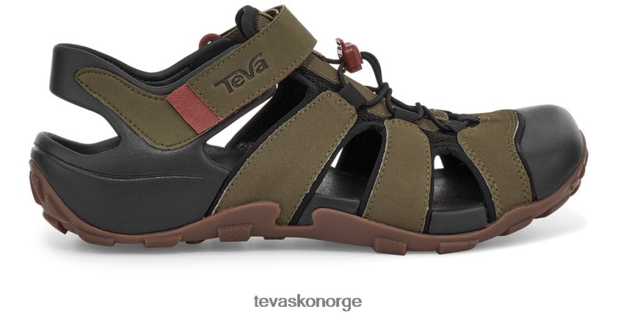 Teva flintved 64204H328 fottøy mørk oliven